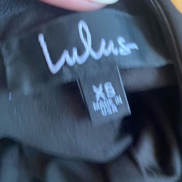 Lulus Power Of Love Black Strapless V Neck Jumpsuit Size XS - Picture 7 of 11